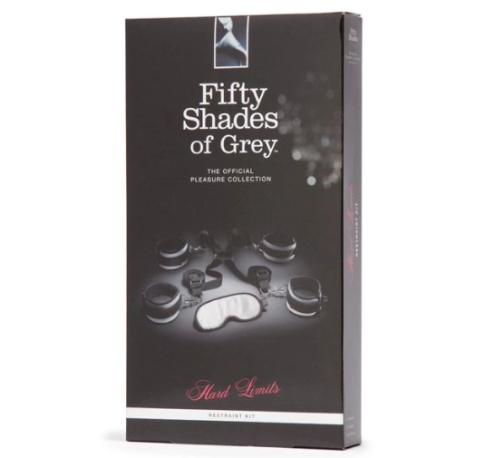 Zestaw do krępowania do łóżka - Fifty Shades of Grey Hard Limits